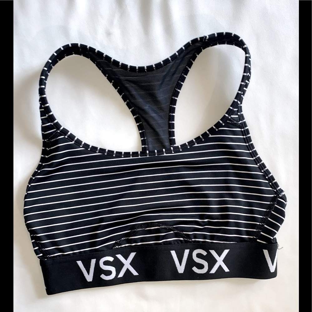 Victoria Secret Black & White Sports Bra